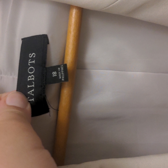 Talbots off-white blazer - Picture 2 of 4